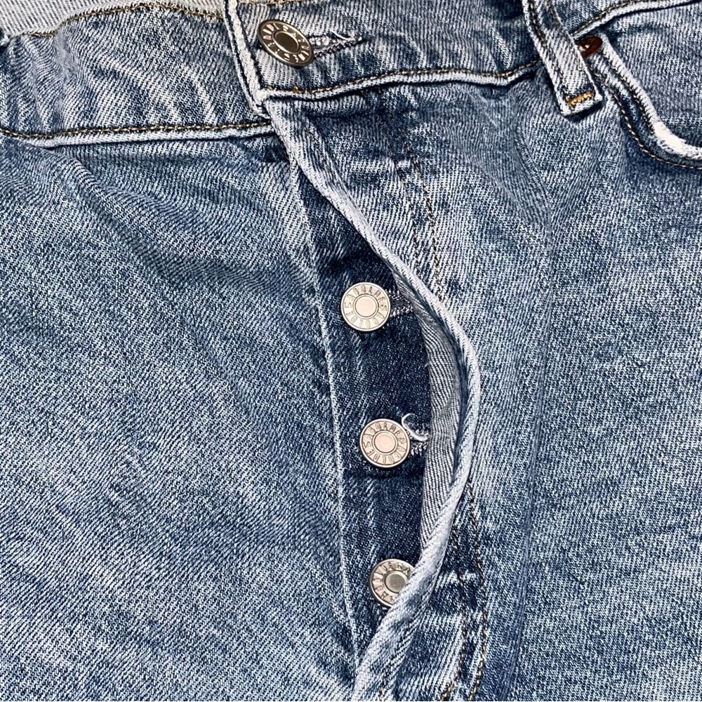 Agolde Nico High Rise Distressed Skinny Ankle Jeans Women’s size 31 - Picture 11 of 16